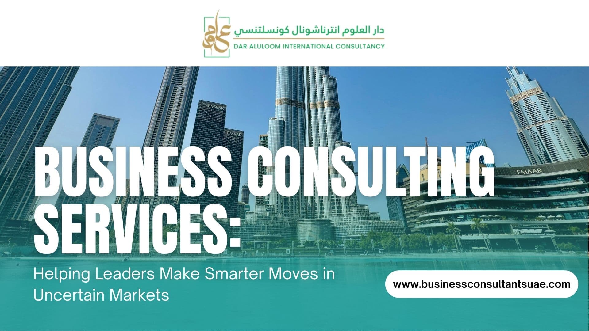Business Consulting Services: Helping Leaders Make Smarter Moves in Uncertain Markets