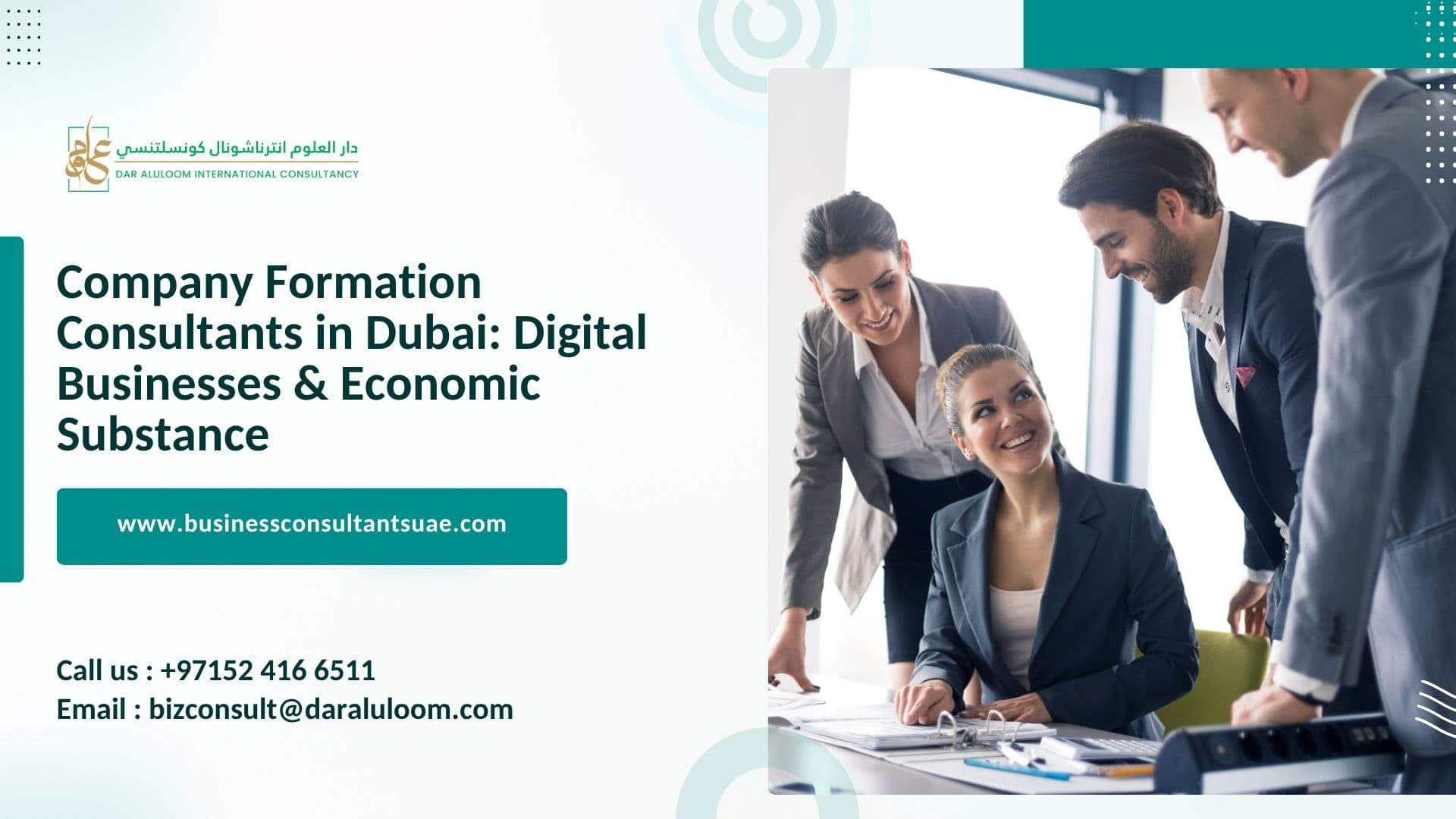 Company Formation Consultants in Dubai: Digital Businesses & Economic Substance